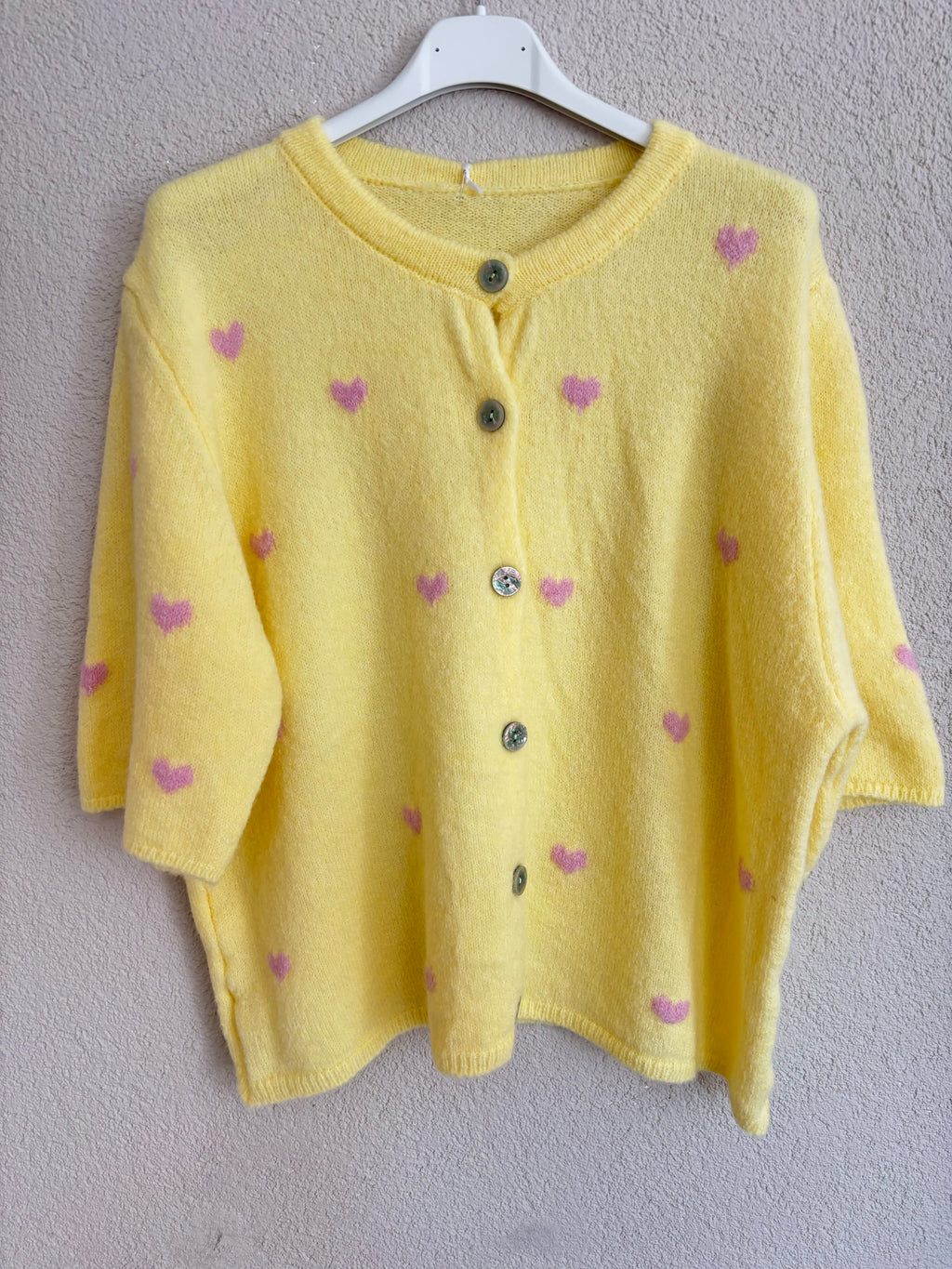 Kurzarm Strickjacke Hanna