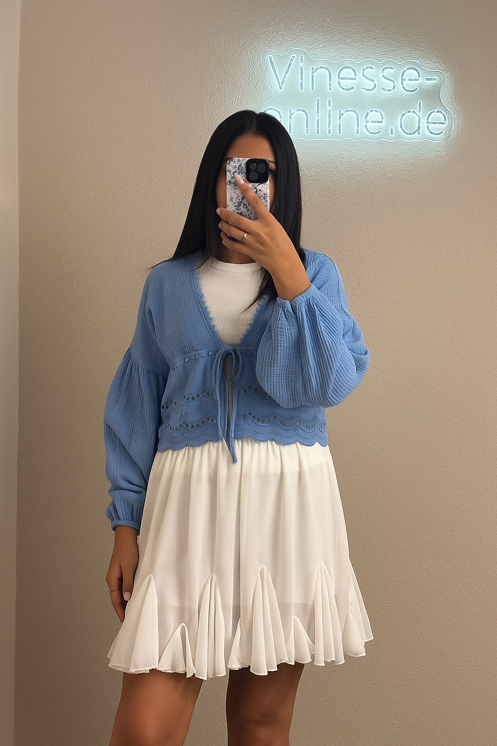 Musselinbluse Alma