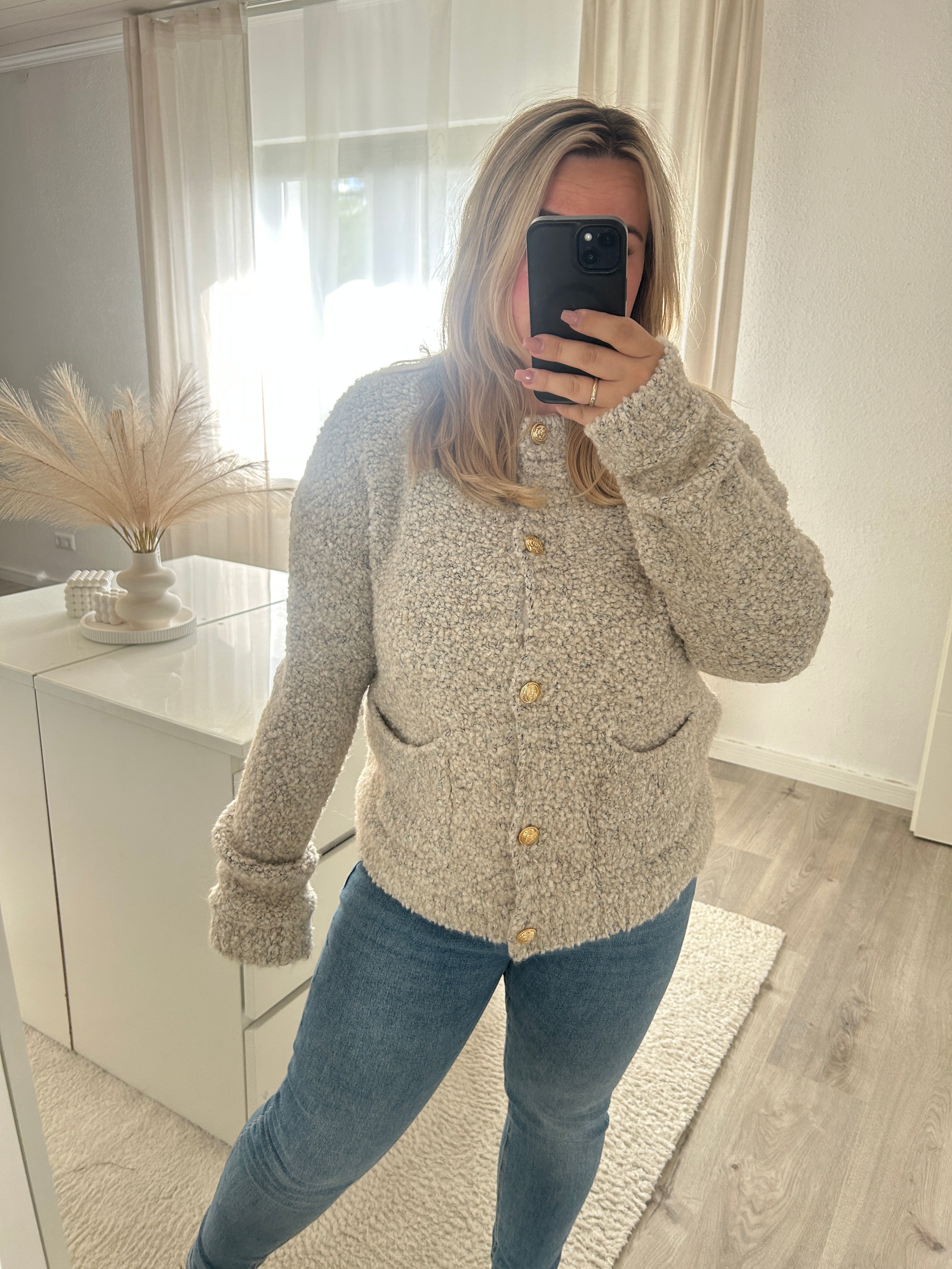 Boucléjacke Kate
