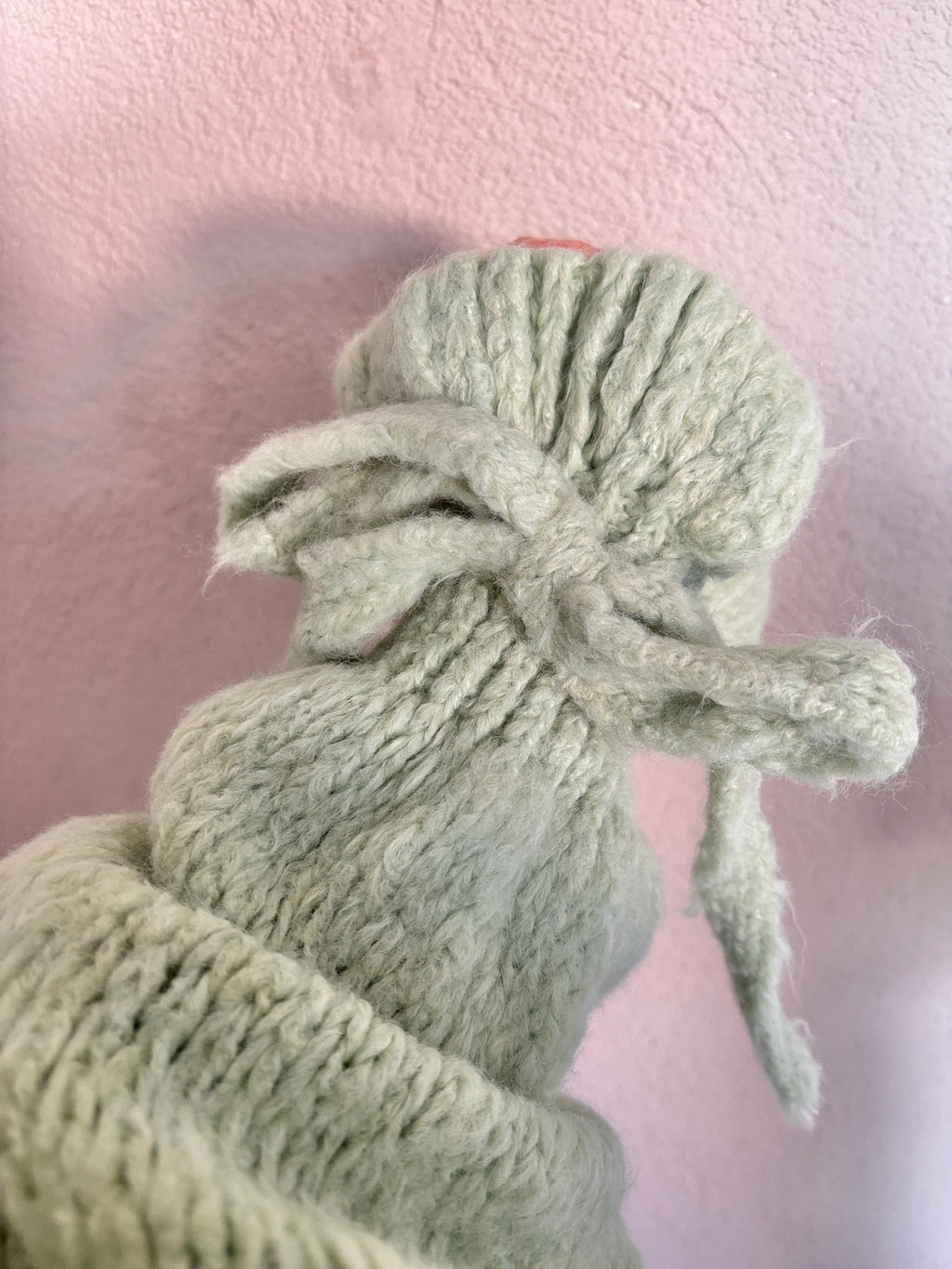 Strickjacke mit Rüschenärmel