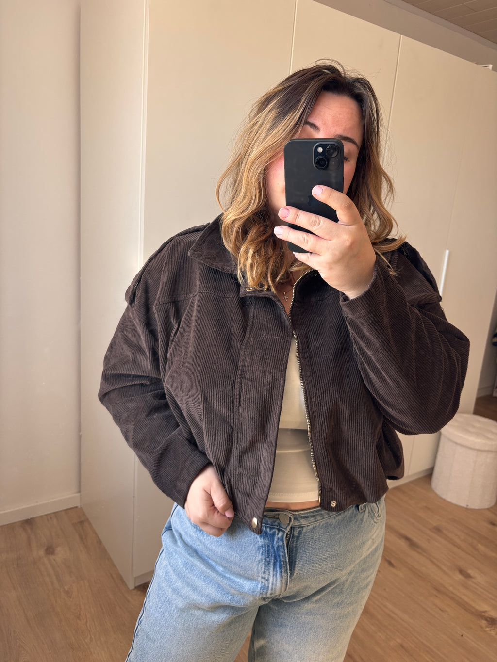 Cord Jacke - verschiedene Farben