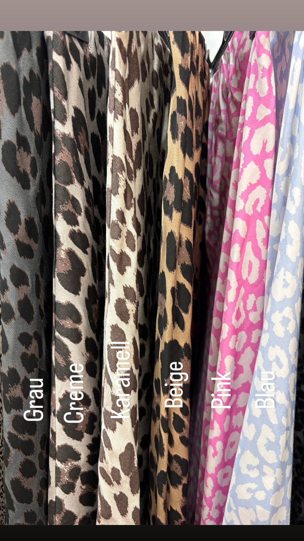 Satinrock Leo Midi versch. Farben