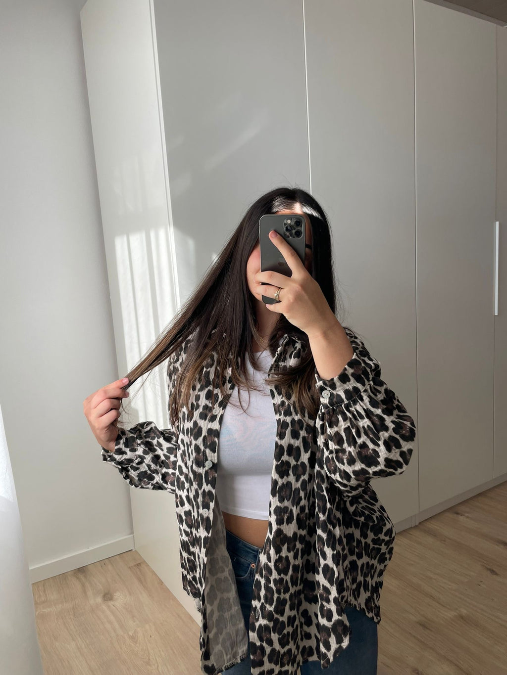 Musselin Bluse Leo