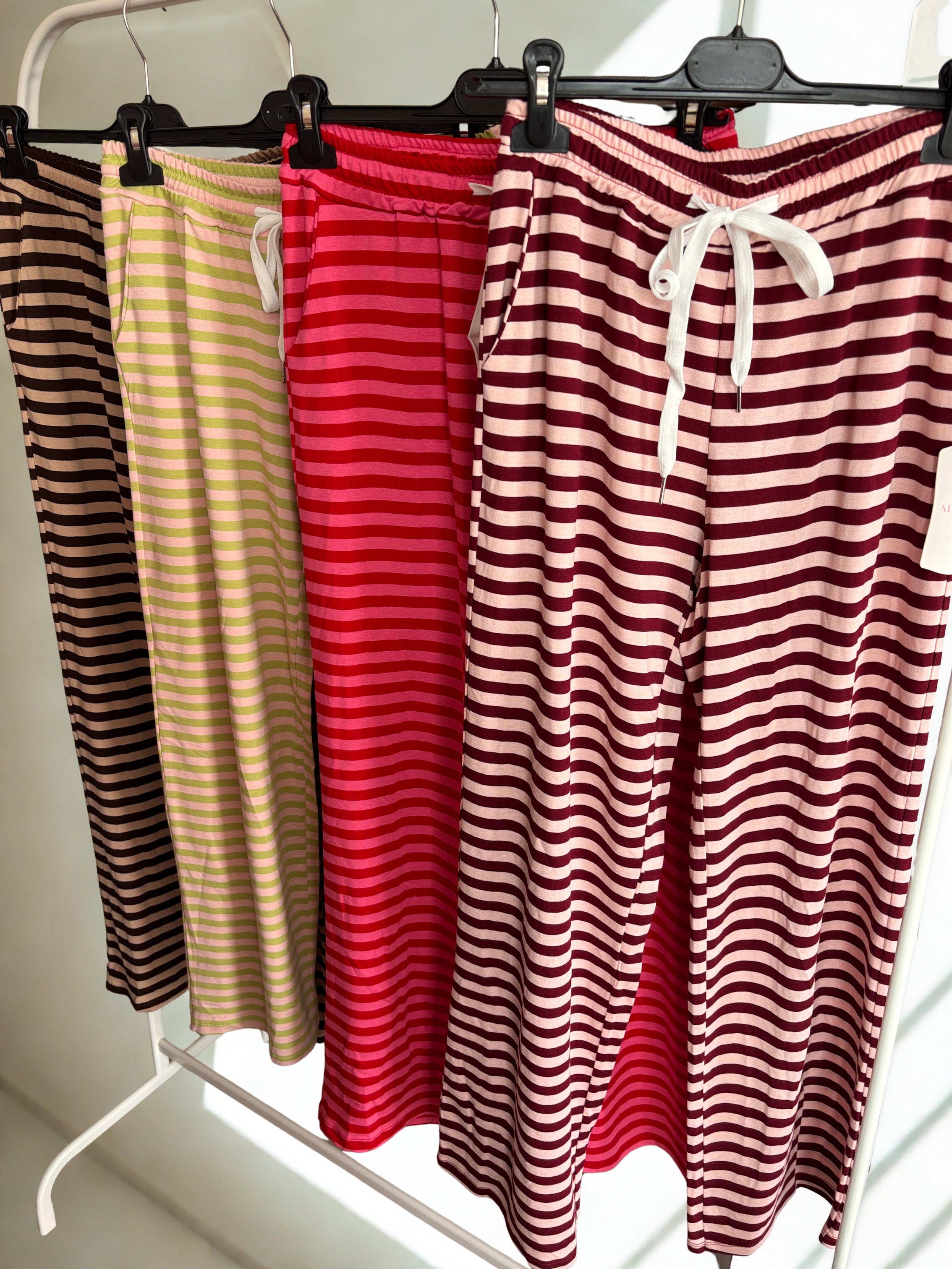 Streifen Hose - versch. Farben
