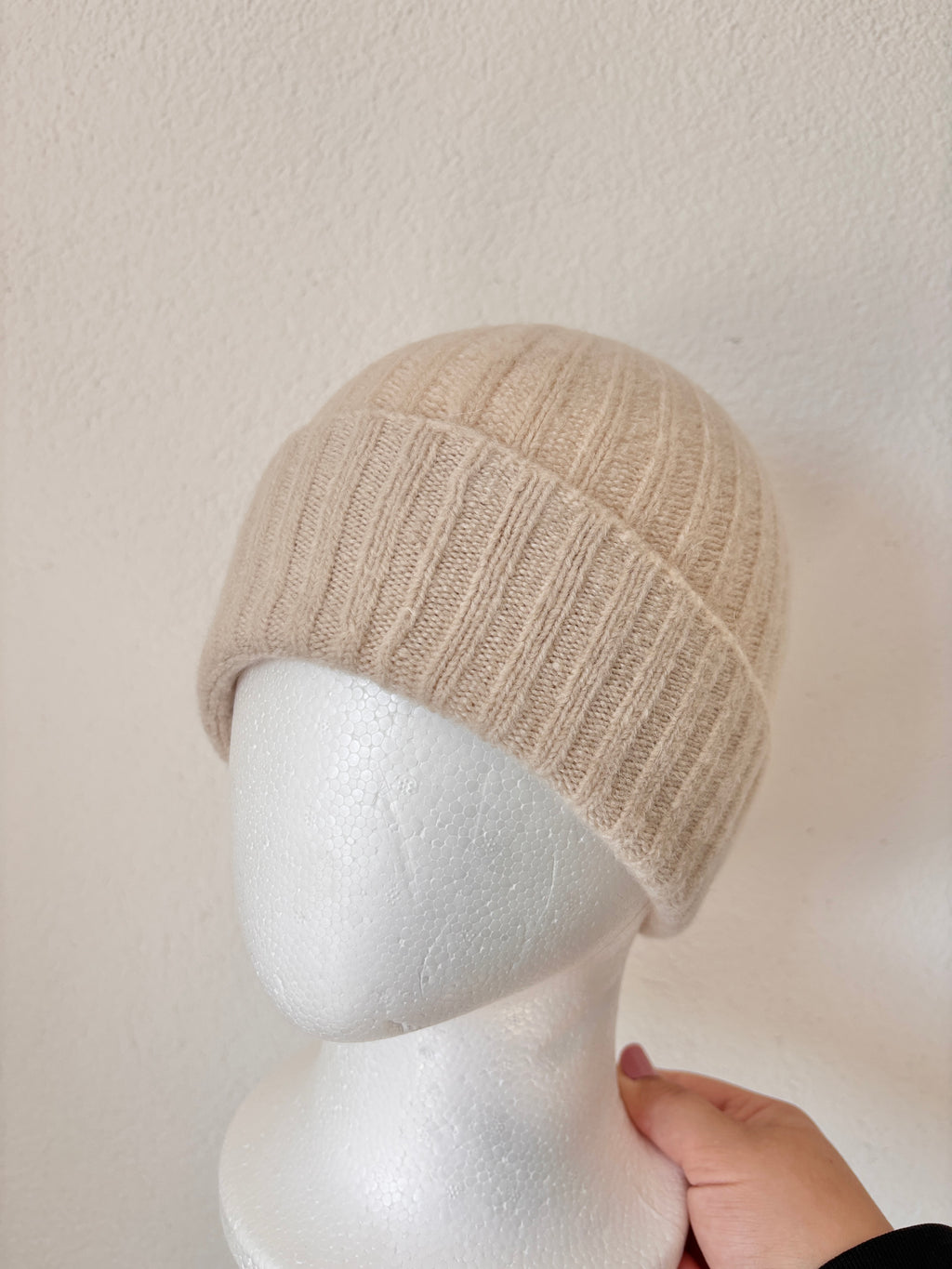 Kuschelige Strickmütze