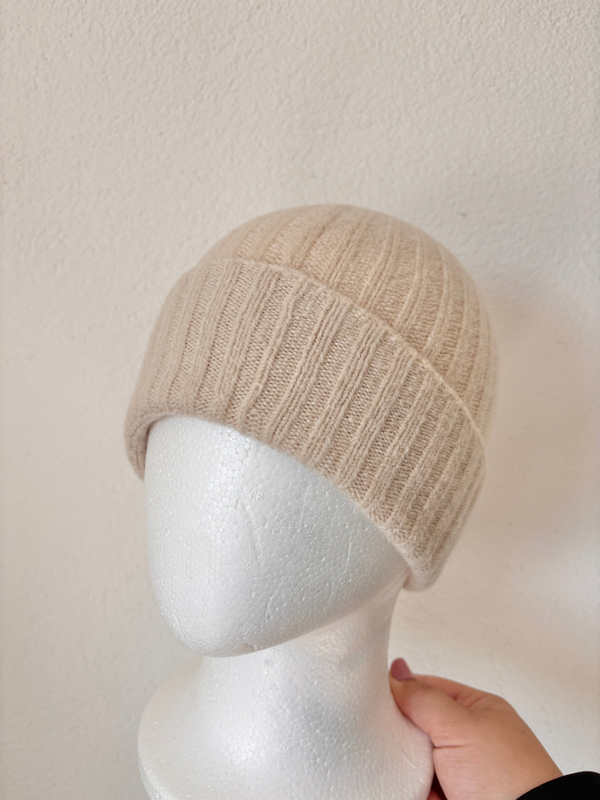 Kuschelige Strickmütze