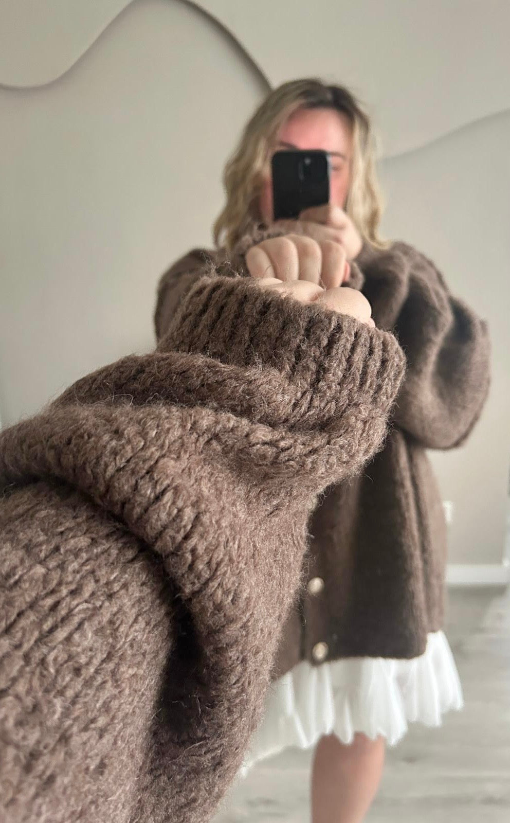 Oversize Strickjacke Elena