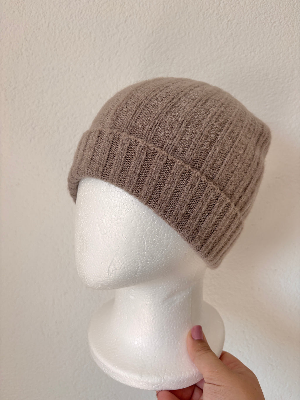Kuschelige Strickmütze