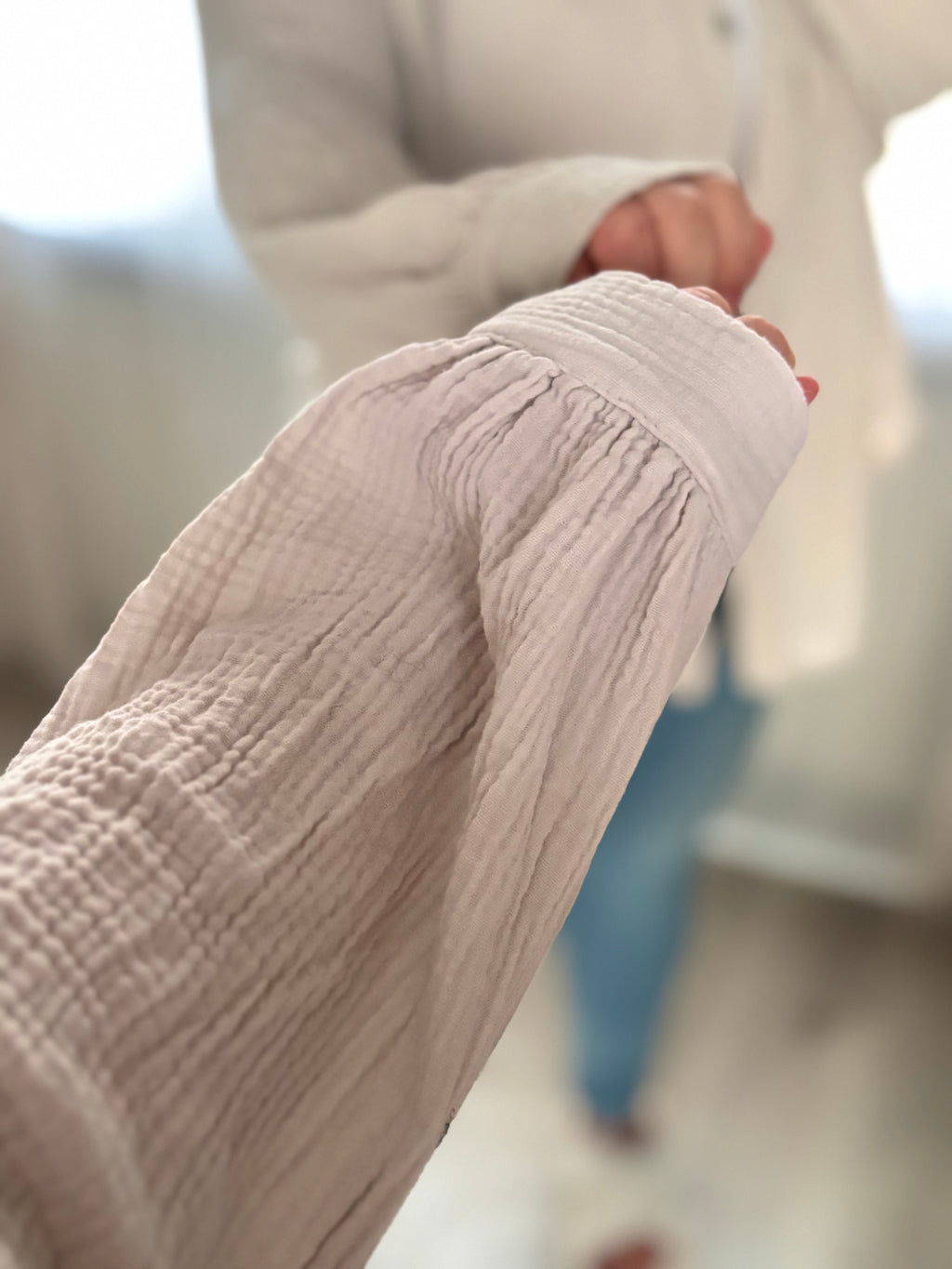 Musselin Bluse - verschiedene Farben
