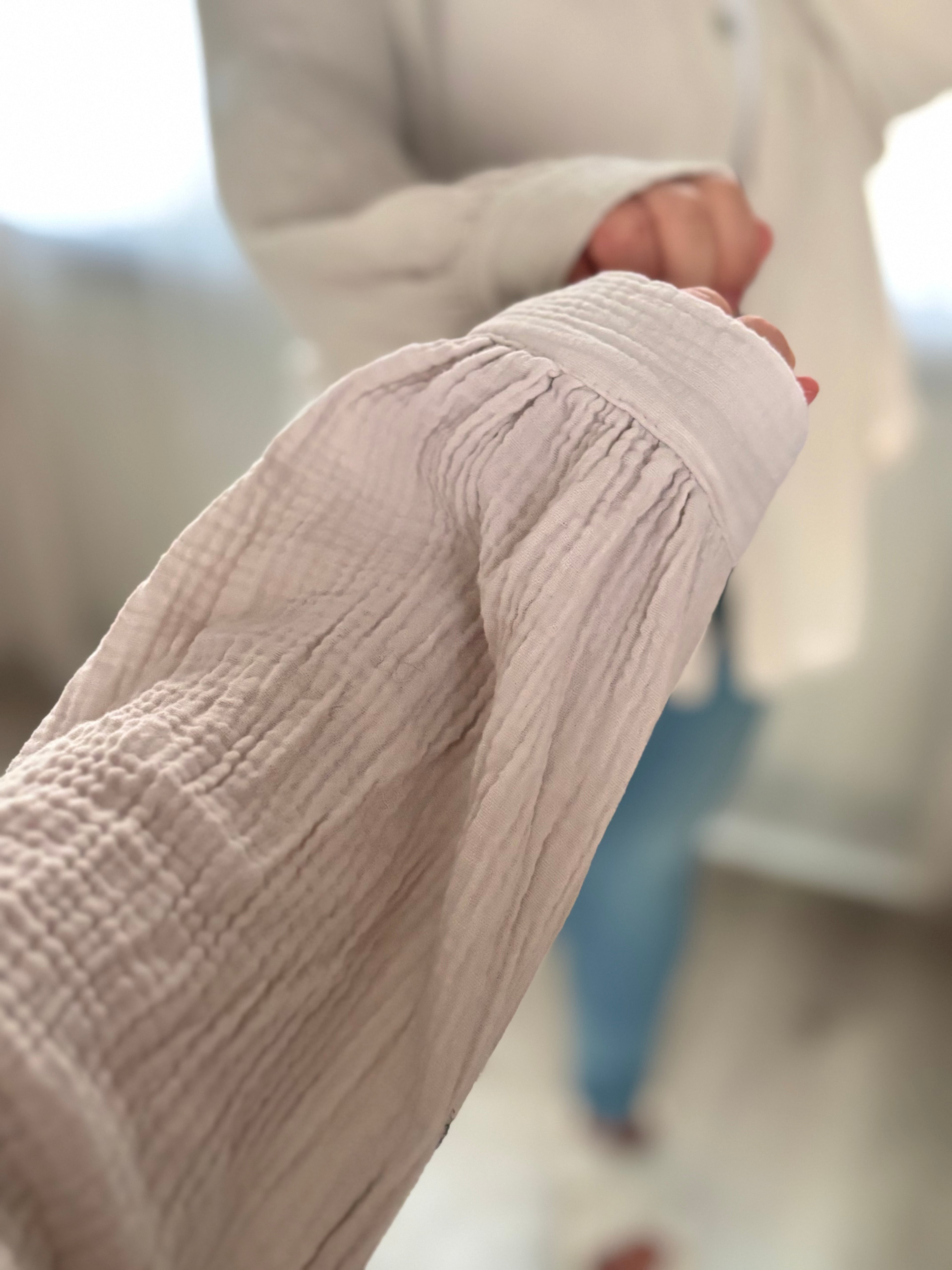 Musselin Bluse - verschiedene Farben