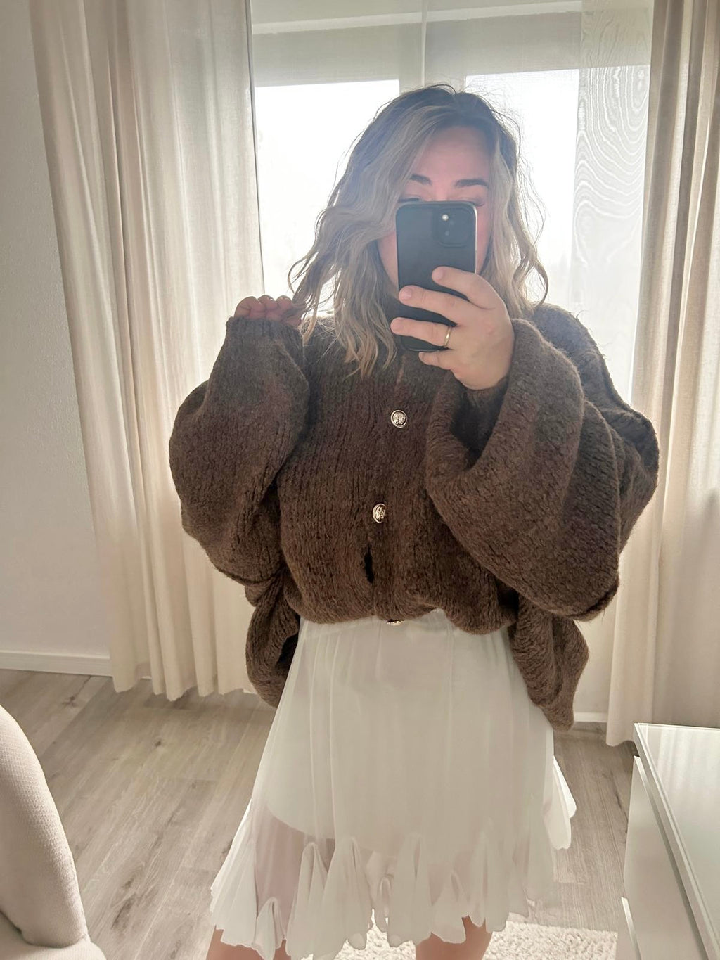 Oversize Strickjacke Elena