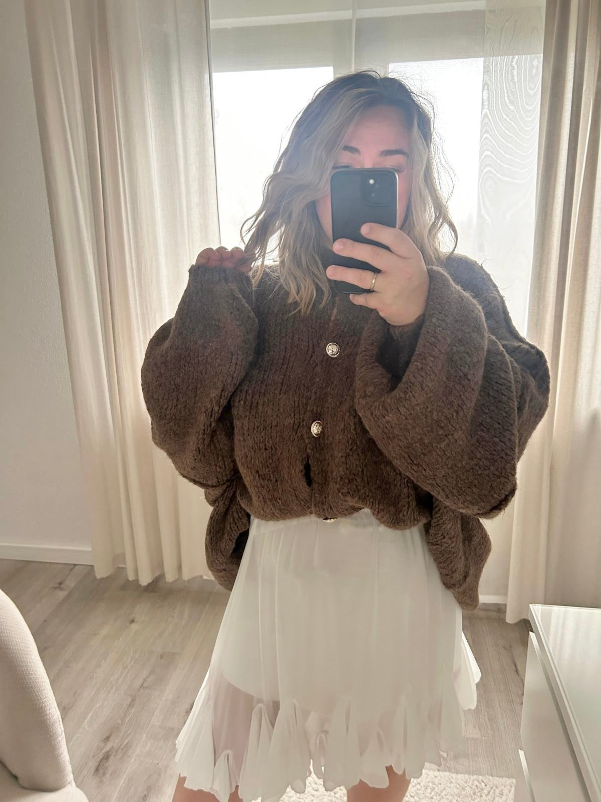 Oversize Strickjacke Elena