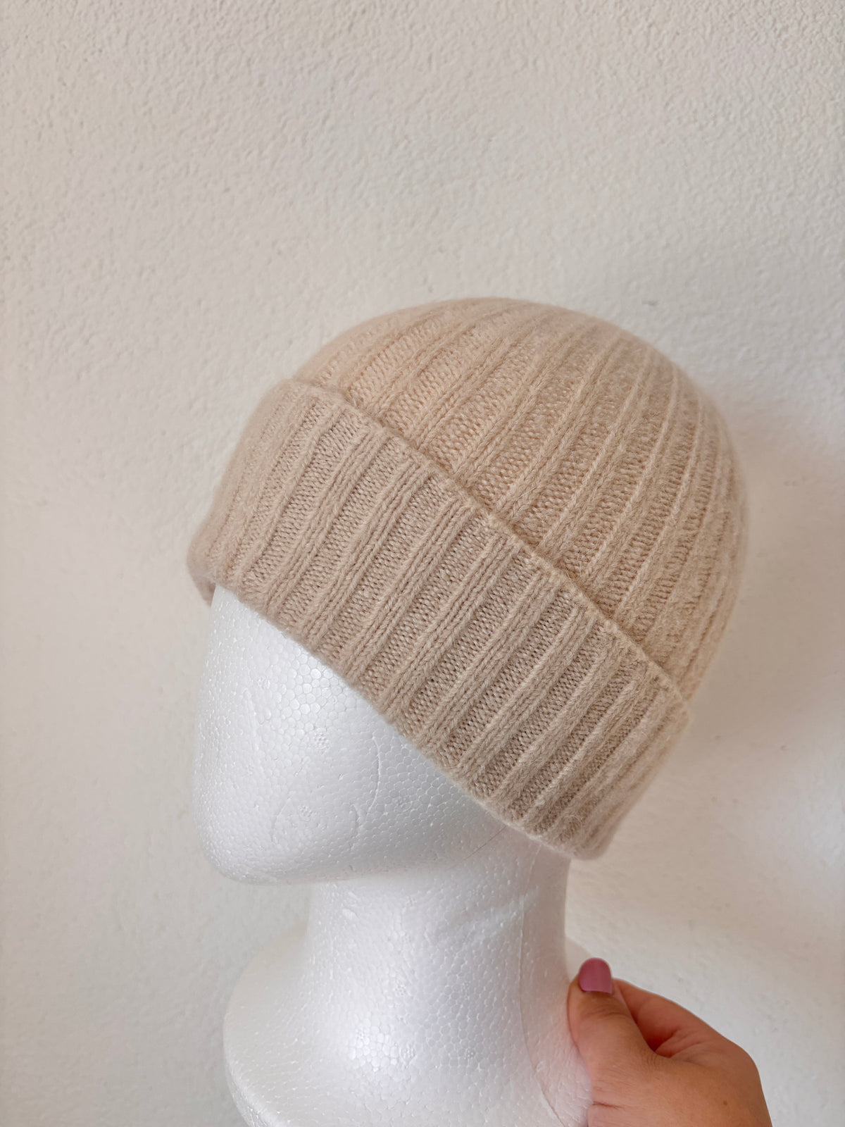 Kuschelige Strickmütze