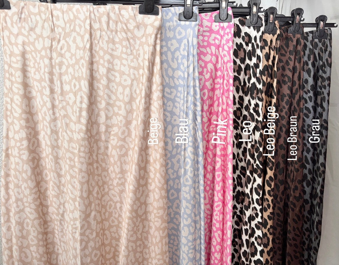 Satinrock Leo Midi versch. Farben