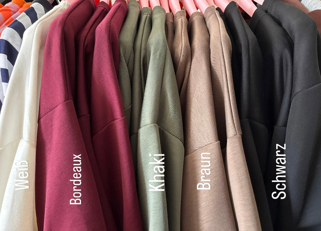 Lockeres Sweatshirt gerafft