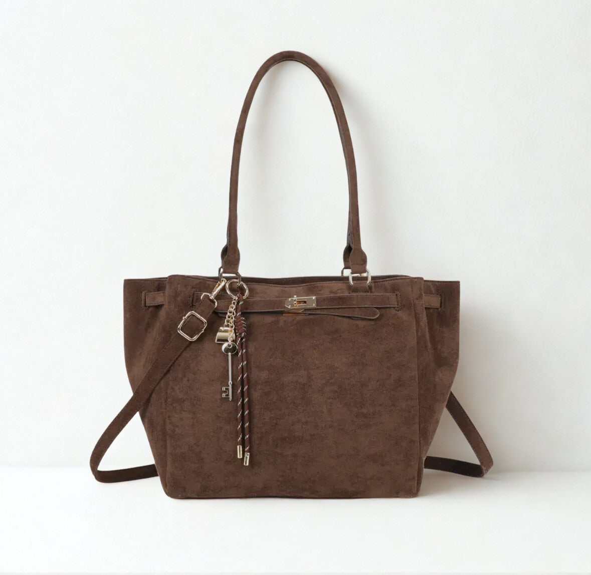 Tragetasche 'Velina' Wildlederoptik