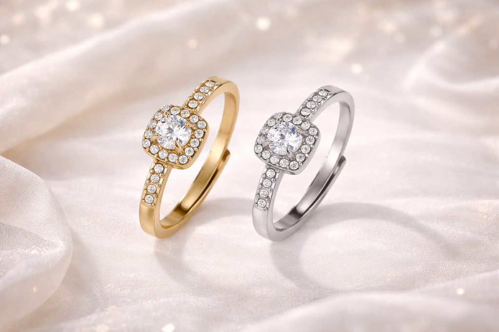 Edelstahl Ring Aurora ~Wasserfest~