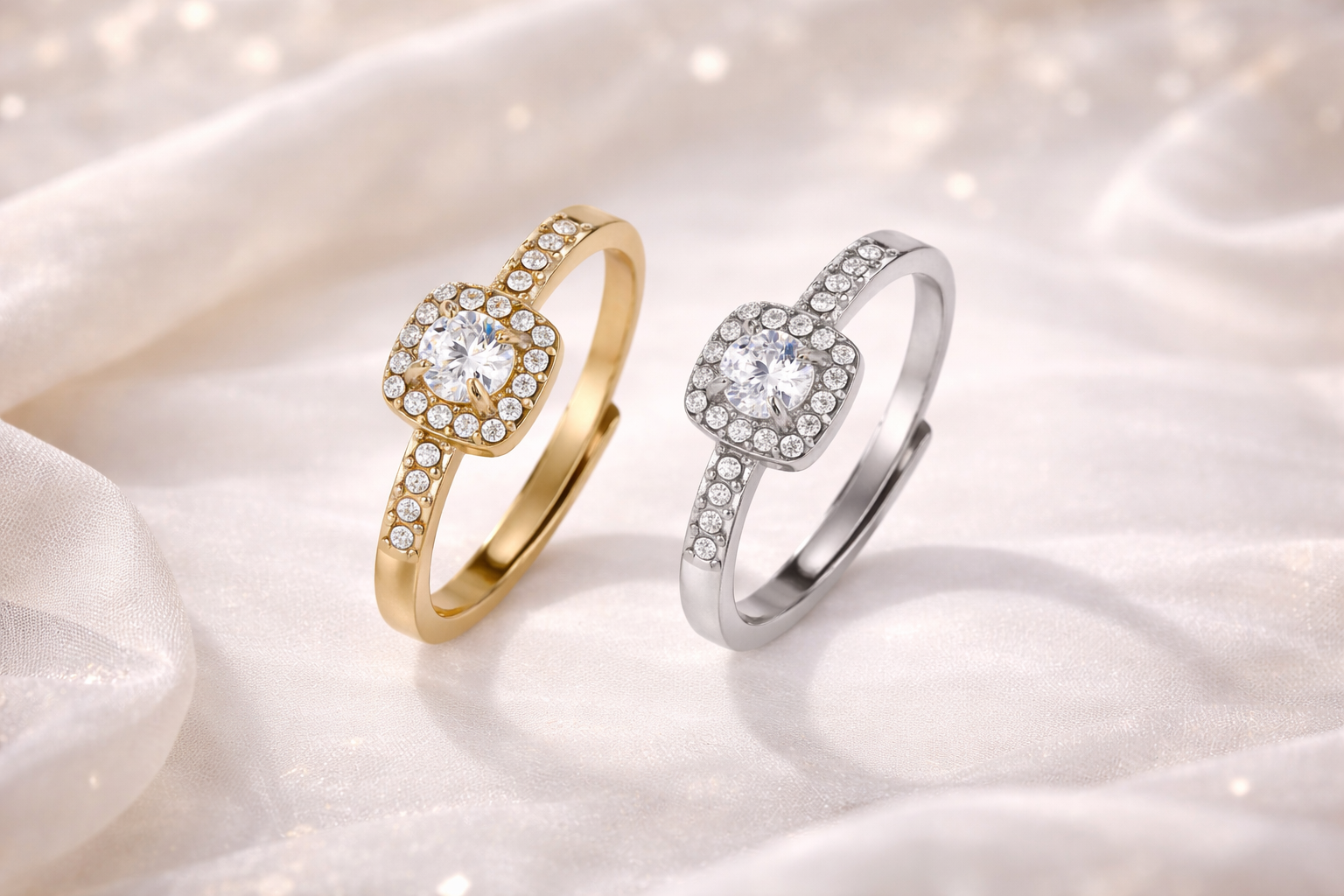 Edelstahl Ring Aurora ~Wasserfest~