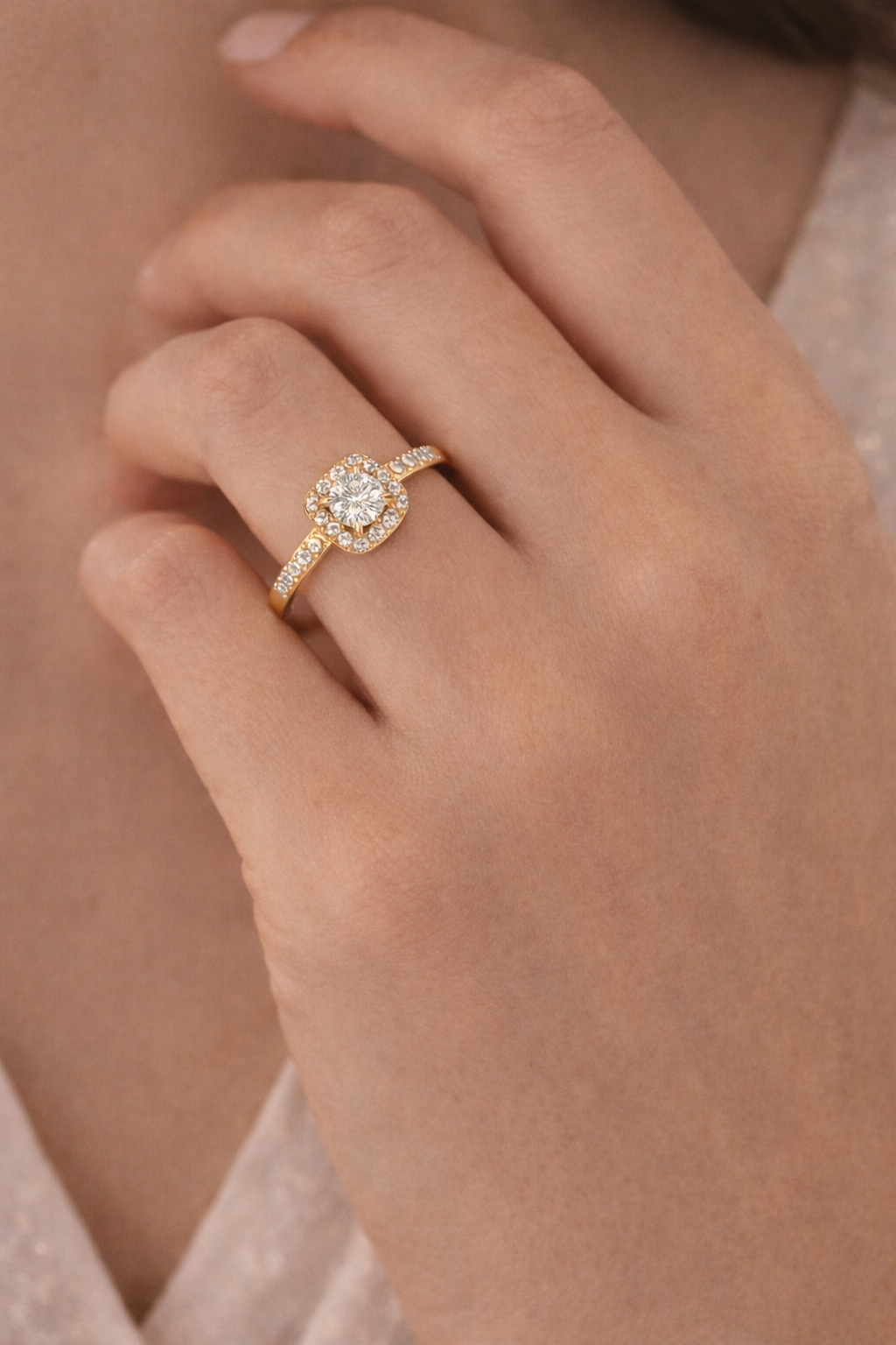 Edelstahl Ring Aurora ~Wasserfest~