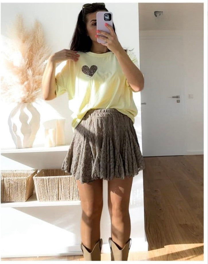 T-Shirt Amour - Baumwolle