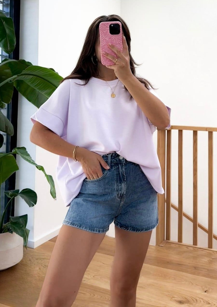 Oversized Butterstoff T-Shirt Vers. Farben