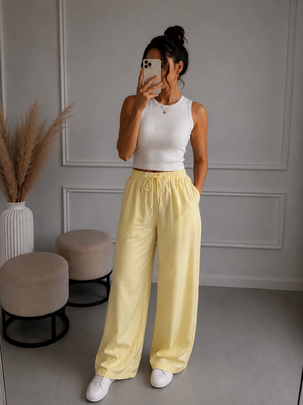 Lockere Hose - versch. Farben