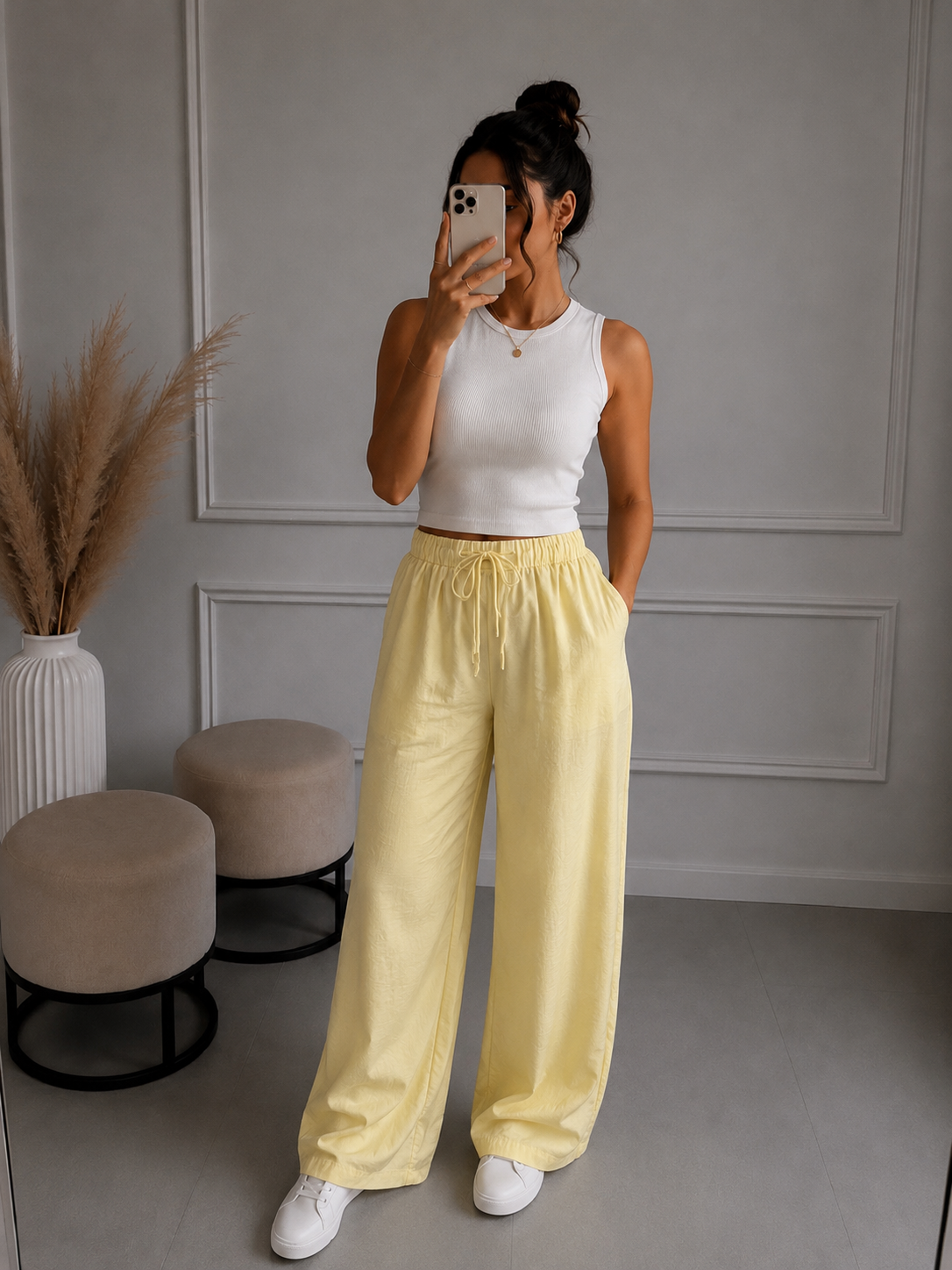 Lockere Hose - versch. Farben