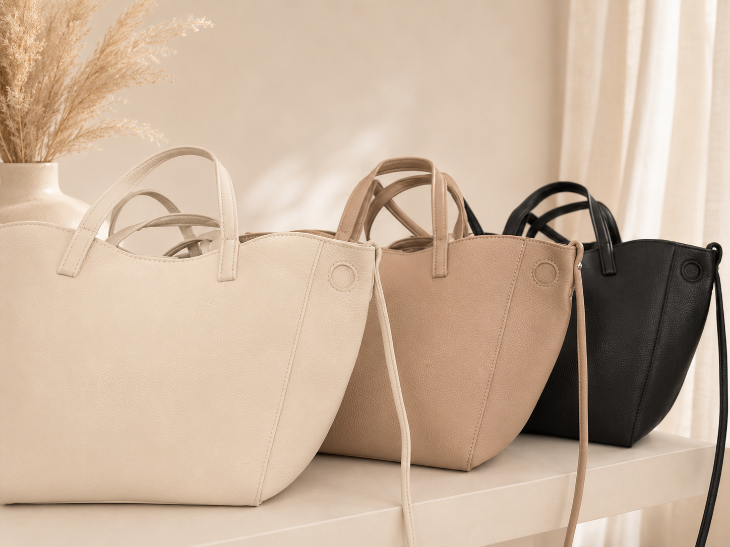 Shopper mit herausnehmbarer Umhängetasche