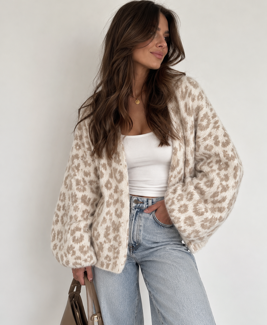 Leo Strickjacke