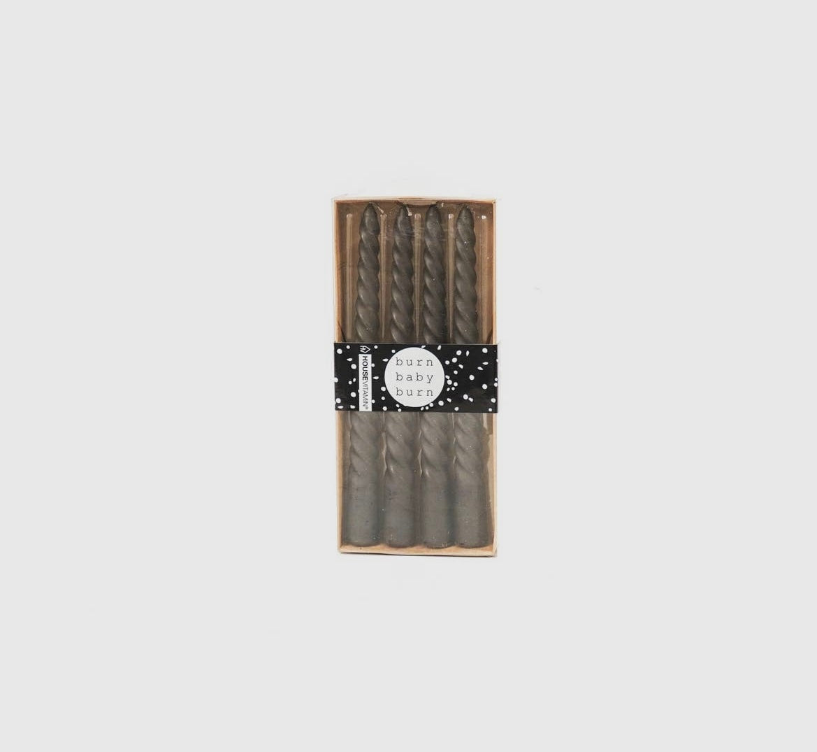 Twisted Kerze | 4er-Set